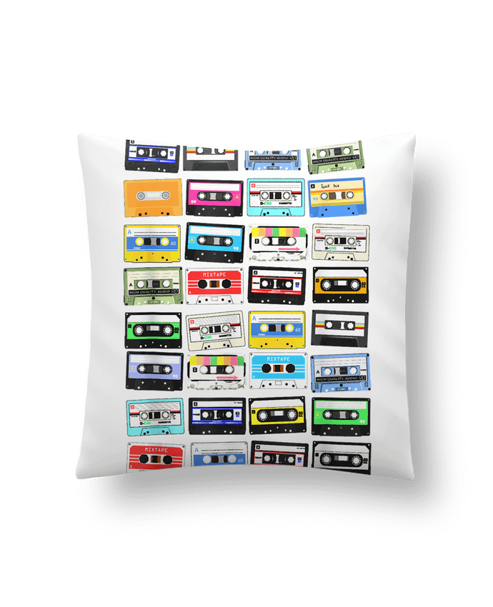 Coussin Cassette Tapes Mixtape 70s 80s 90s, cassettes vintage par zouhair