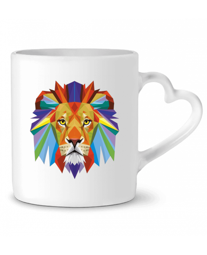 Mug coeur king of jungle par vlad974