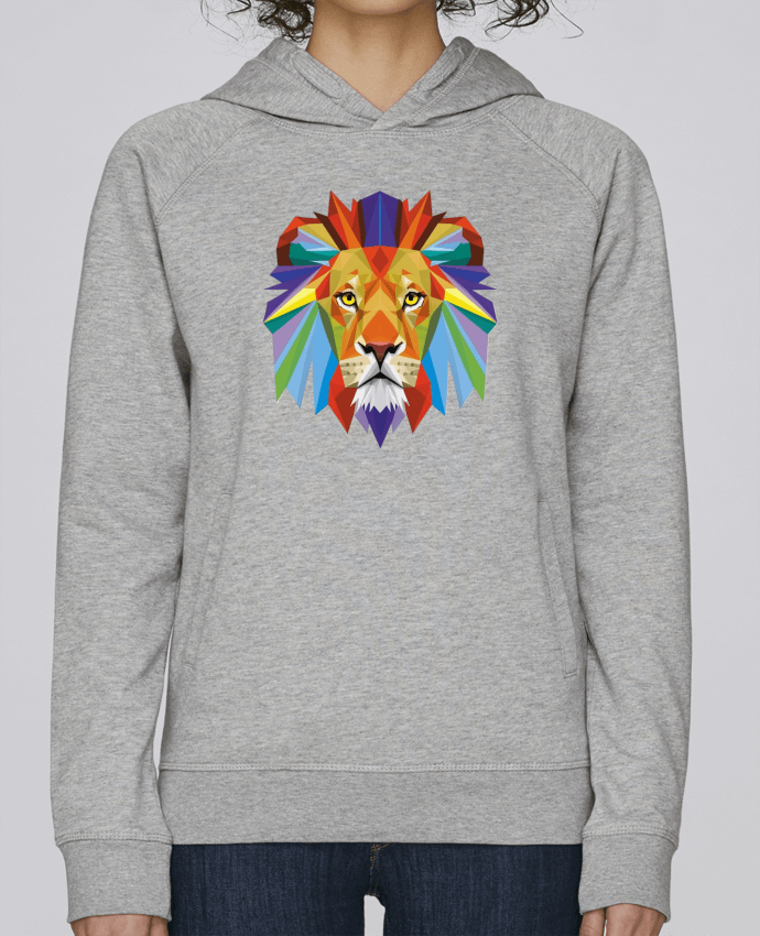 Sweat capuche femme king of jungle par vlad974