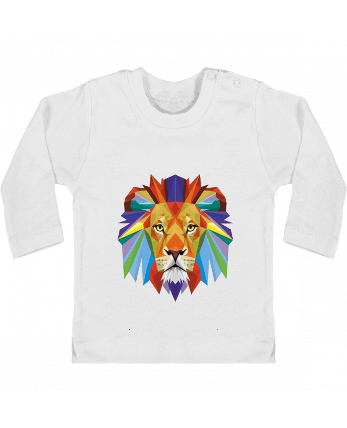 T-shirt bébé king of jungle manches longues du designer vlad974