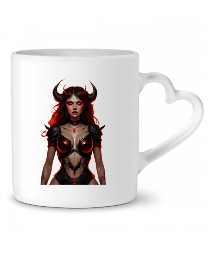 Mug coeur femme demoniaque par vlad974