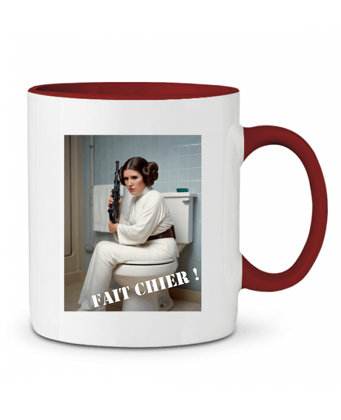Mug bicolore Princesse Leia TiA