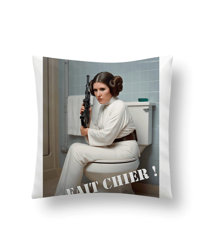 Coussin Princesse Leia par TiA
