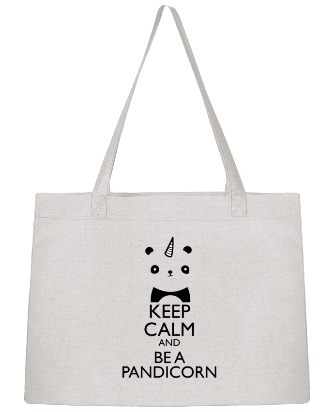 Shopping tote bag Stanley Stella keep calm and be a Pandicorn by tunetoo