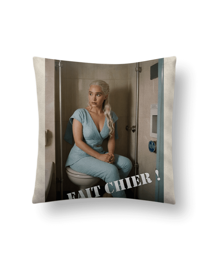 Coussin suédine Daenerys par TiA