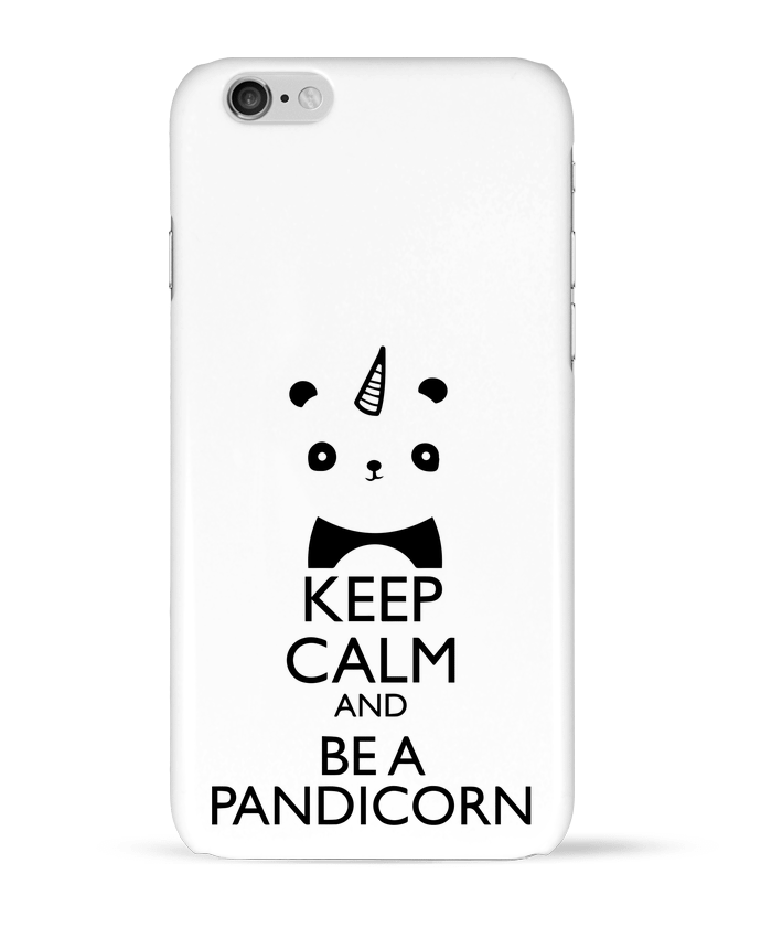Case 3D iPhone 6 keep calm and be a Pandicorn by tunetoo