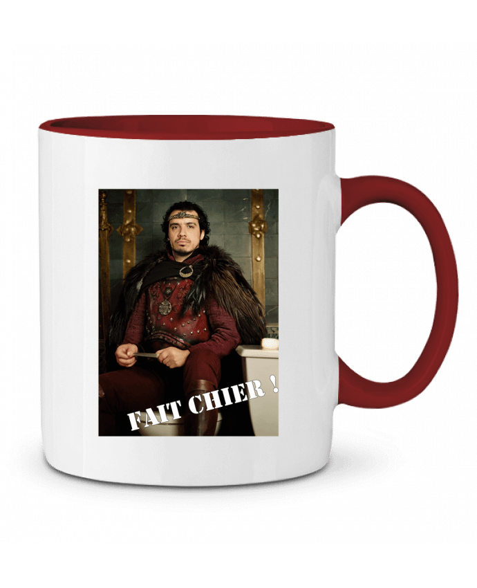 Mug bicolore Kaamelott le Roi Arthur TiA