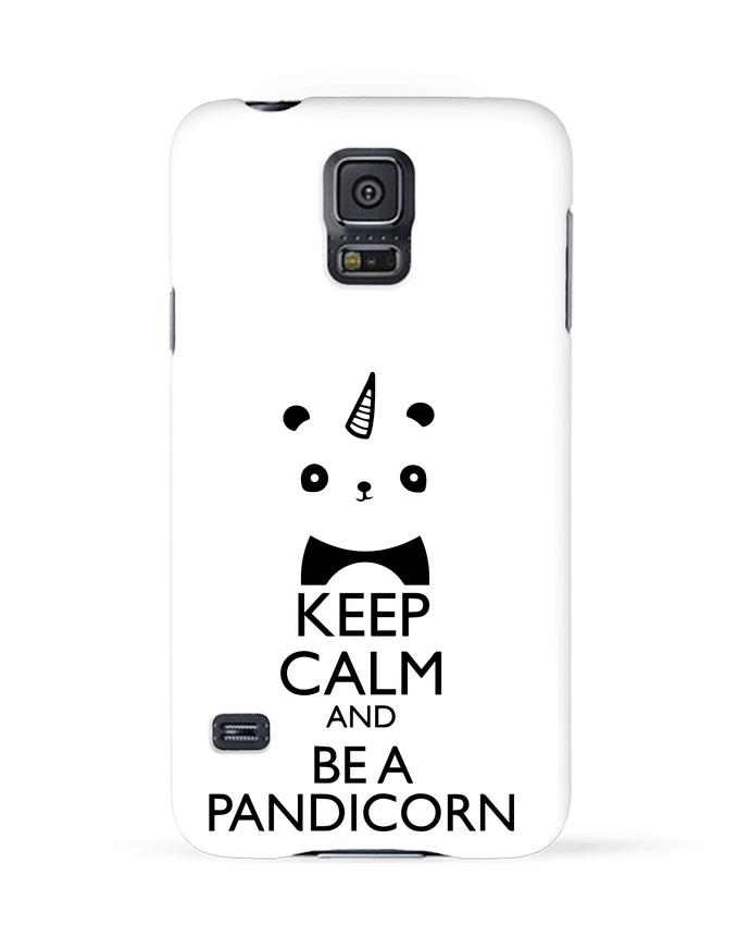 Case 3D Samsung Galaxy S5 keep calm and be a Pandicorn by tunetoo