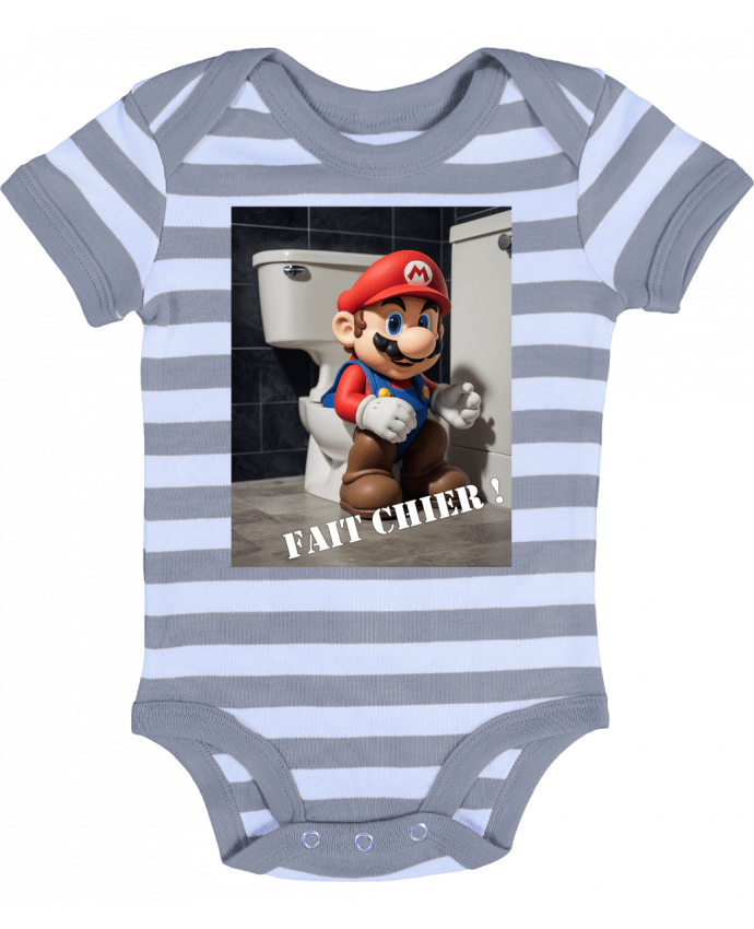 Body Bébé Rayé Mario - TiA