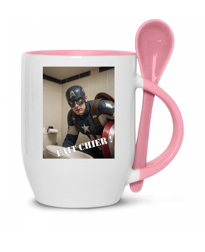  Tasse cuillère Capitaine America par TiA