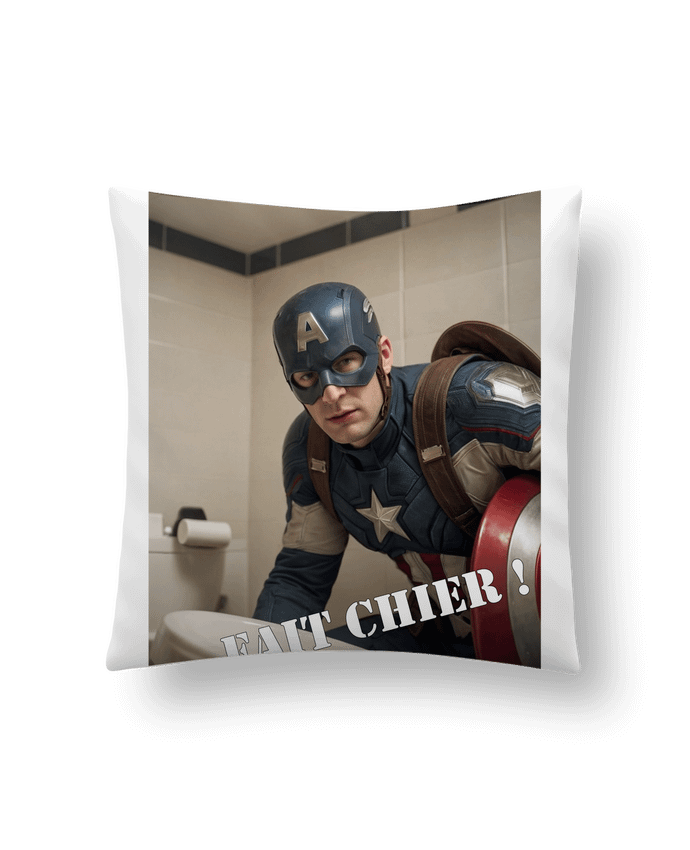 Coussin Capitaine America par TiA