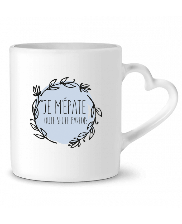 Mug coeur Je m'épate toute seule parfois par tunetoo