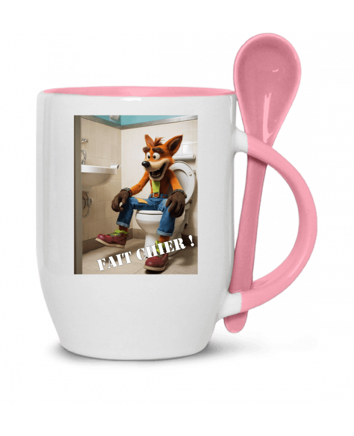  Tasse cuillère Crash bandicoot par TiA