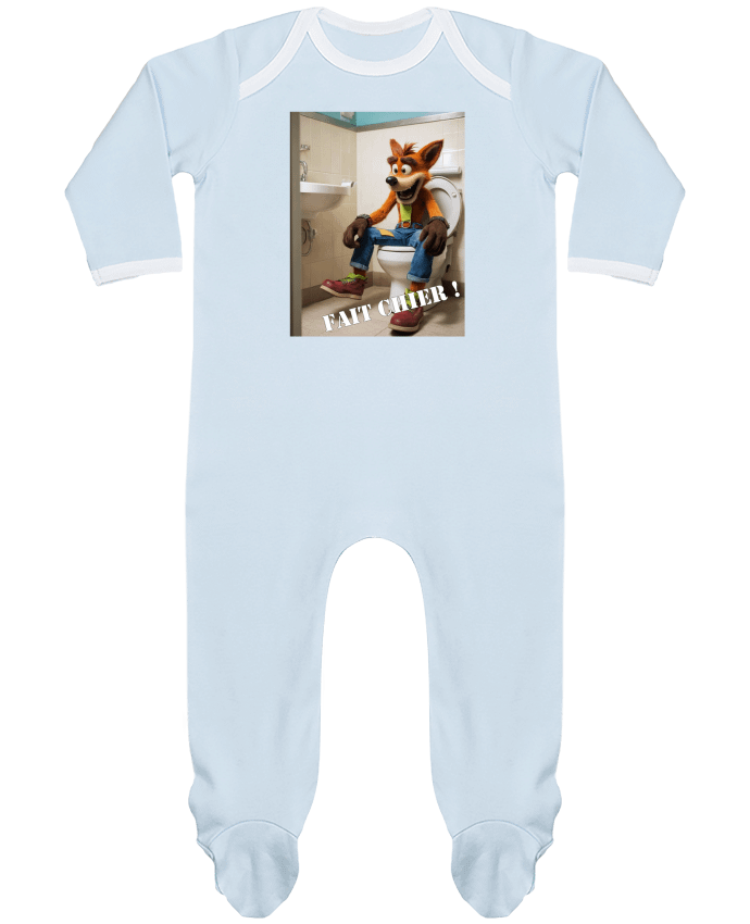 Body Pyjama Bébé Crash bandicoot par TiA