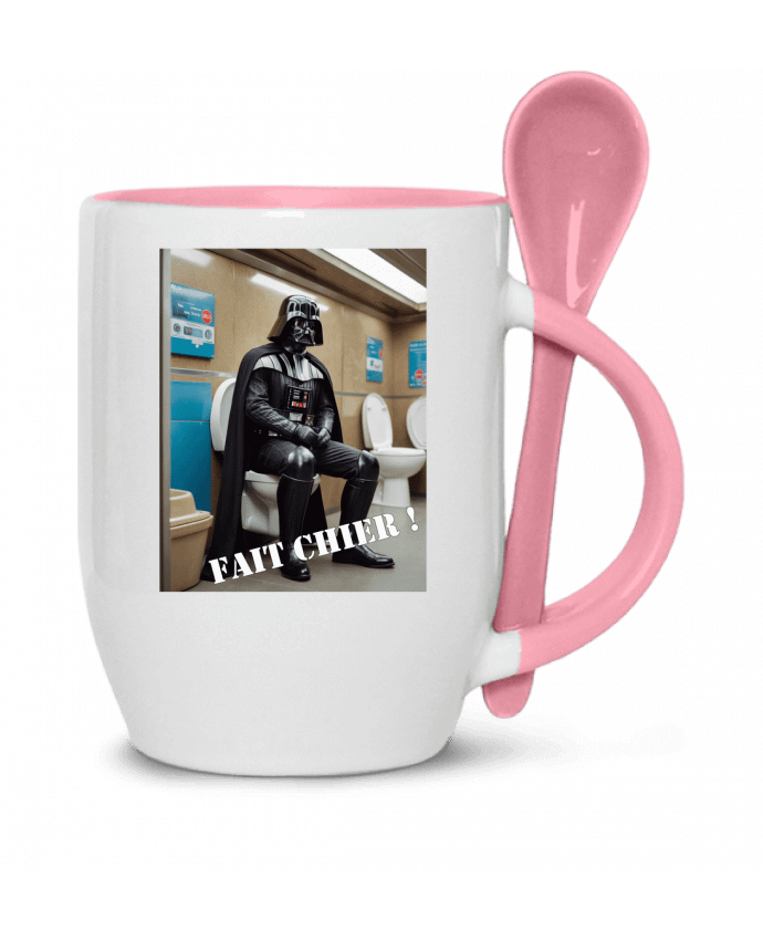 Mug and Spoon Dark Vador by TiA