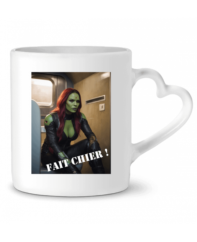 Mug coeur Gamora par TiA