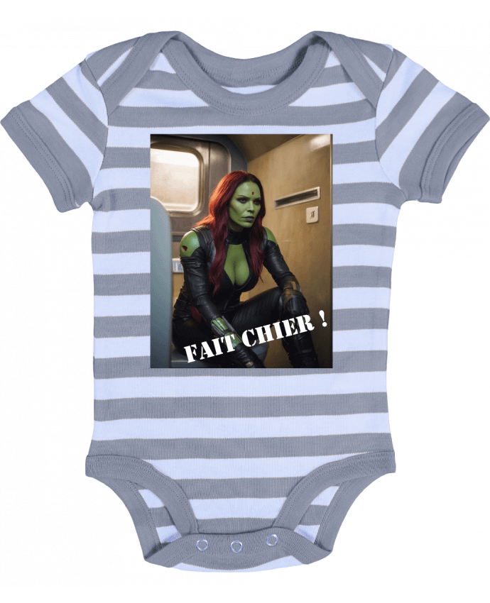 Body Bébé Rayé Gamora - TiA