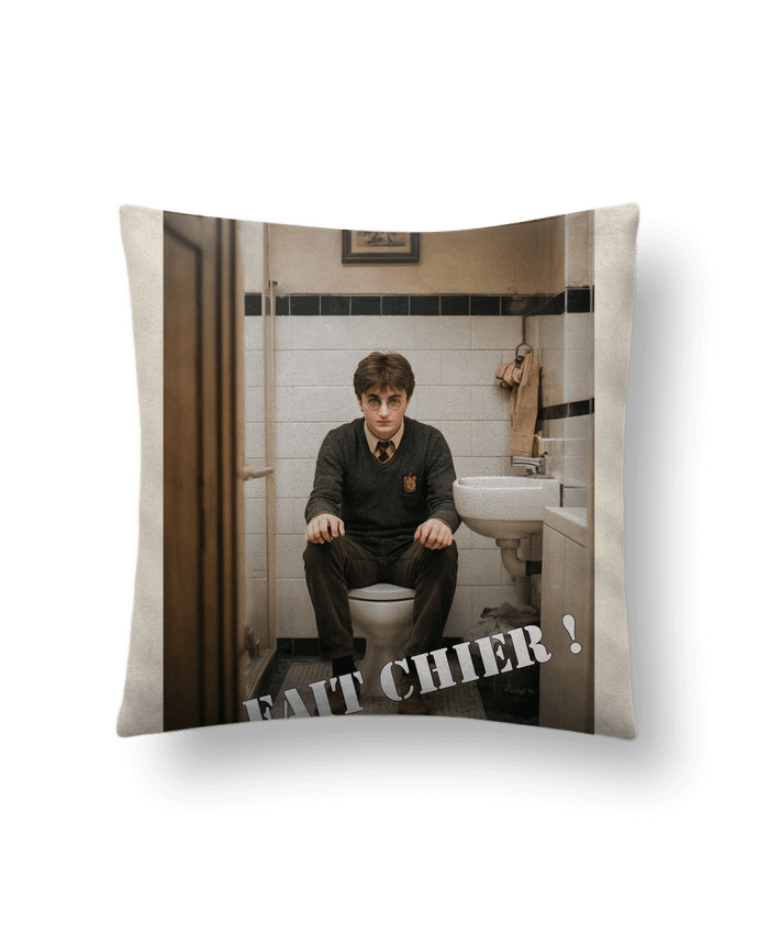 Coussin suédine Harry Potter par TiA