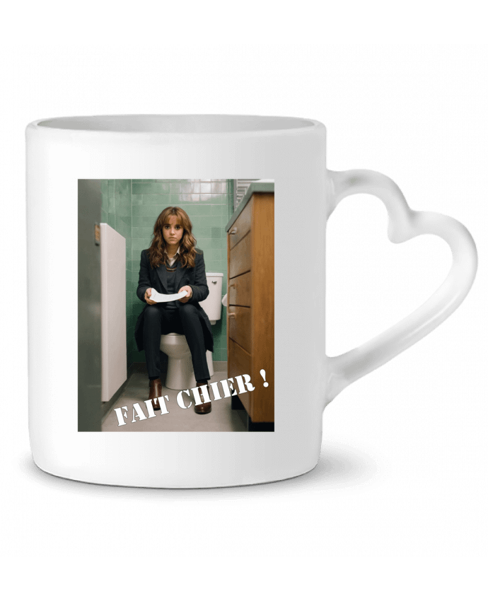 Mug coeur Hermione Granger par TiA