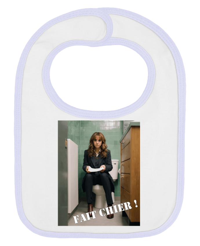 Bavoir bébé uni Hermione Granger par TiA