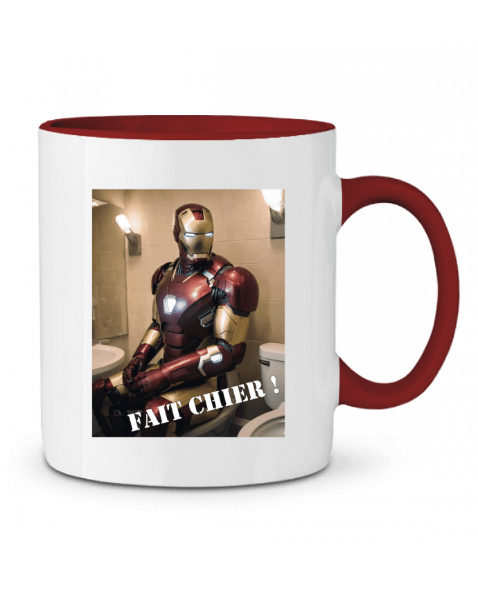 Mug bicolore Iron Man TiA