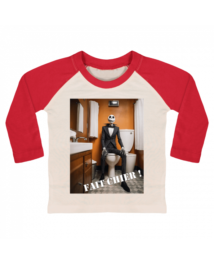 Tee-shirt Bébé Baseball ML Monsieur Jack par TiA