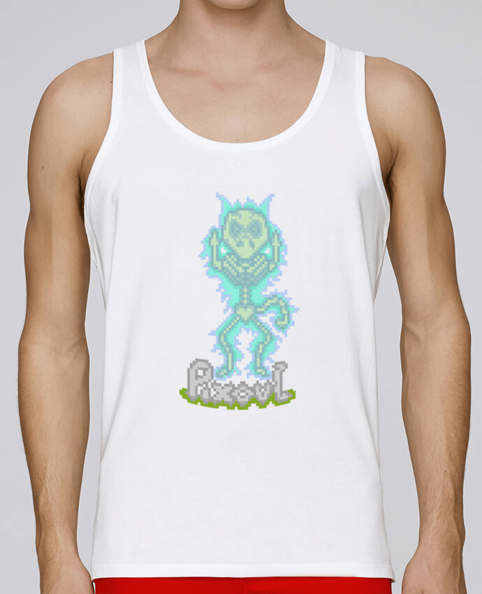 Débardeur homme PIXOUL par Santiaguen 100% coton bio