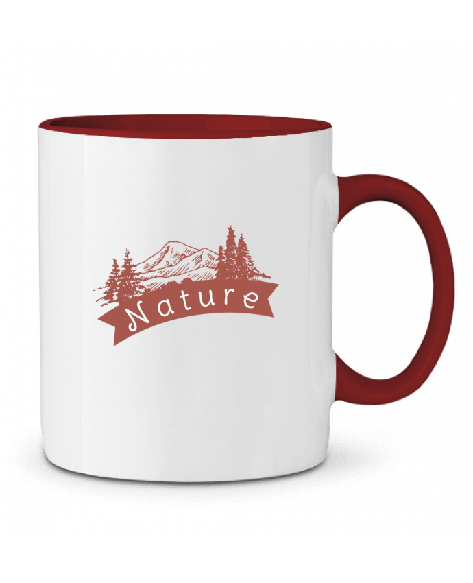 Mug bicolore Nature Montagne Itswilly