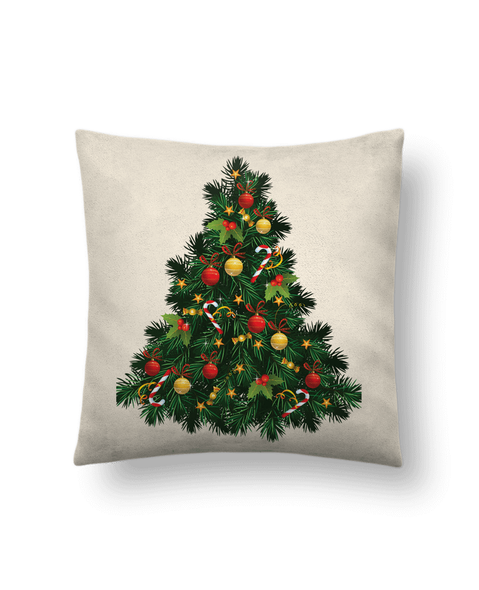 Coussin suédine Arbol de Navidad par ColoresCreativo