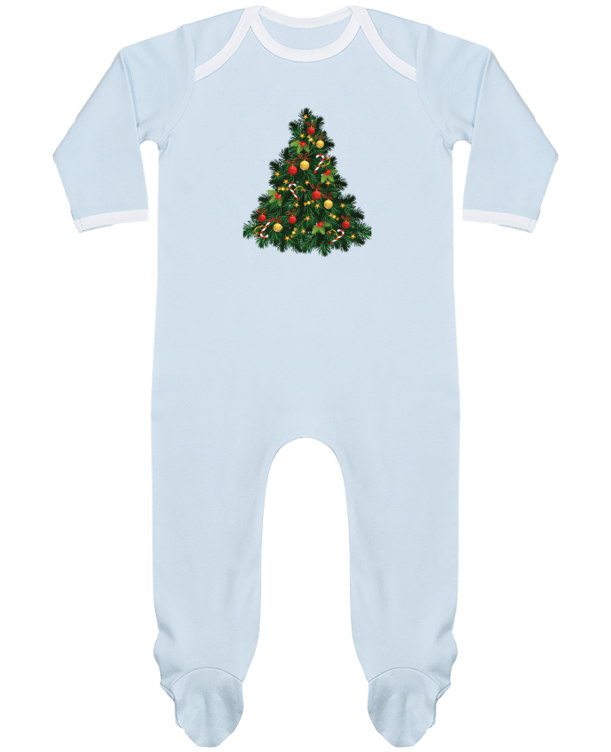 Body Pyjama Bébé Arbol de Navidad par ColoresCreativo