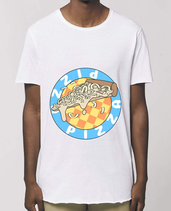 Tee-shirt Homme Illustrated Pizza Logo Par  Loon