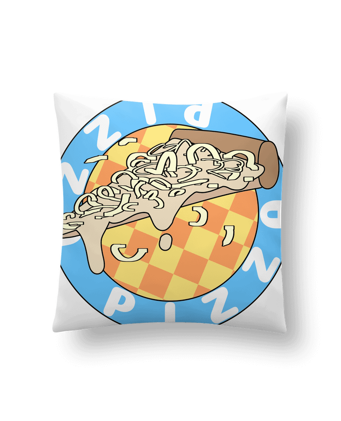 Coussin Illustrated Pizza Logo par Loon