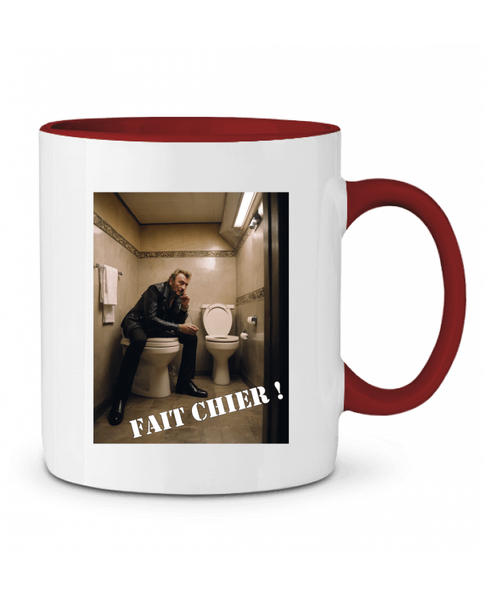 Mug bicolore Johnny Hallyday TiA