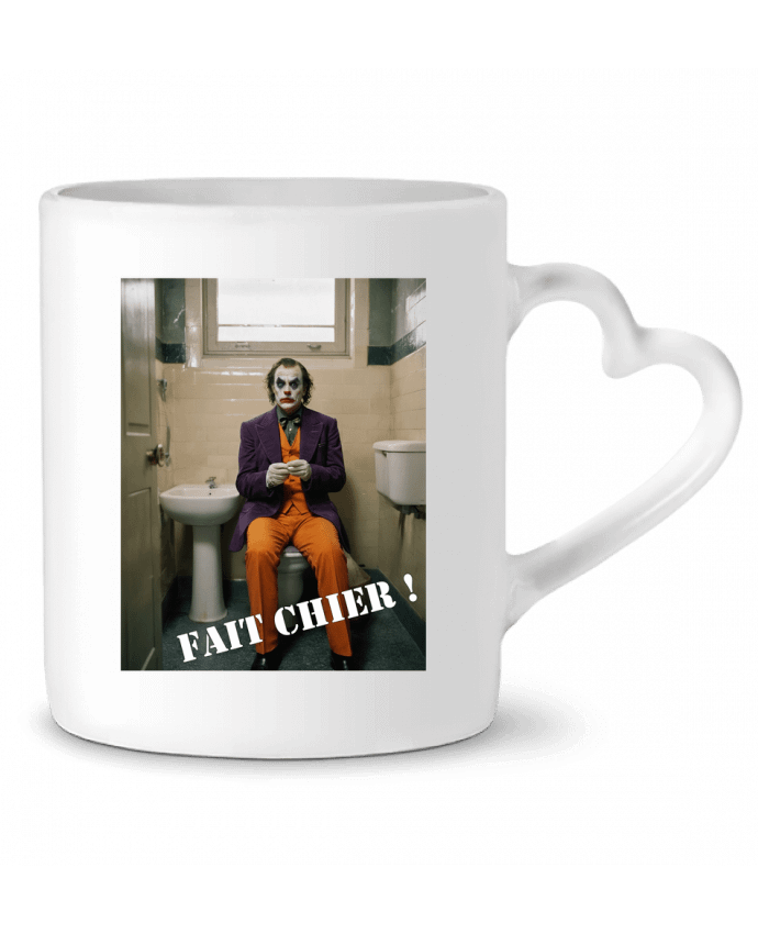 Mug coeur Joker par TiA