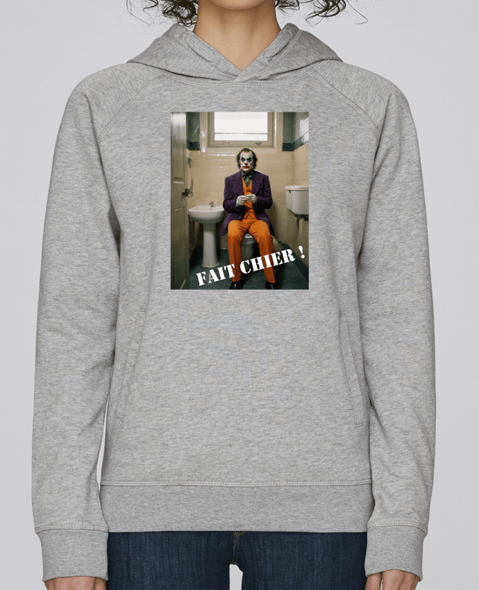 Sweat capuche femme Joker par TiA