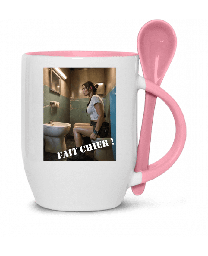  Tasse cuillère Lara Croft par TiA