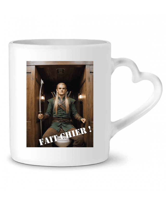 Mug coeur Legolas par TiA