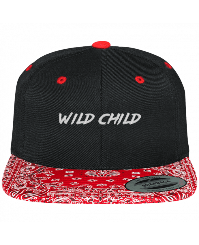 Snapback Cap pattern Wild Child by tunetoo