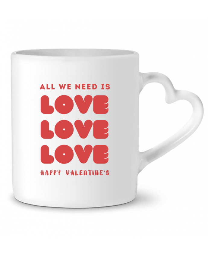 Mug coeur LOVE par Pylls