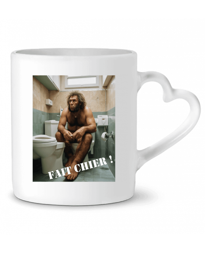 Mug coeur Neandertal par TiA