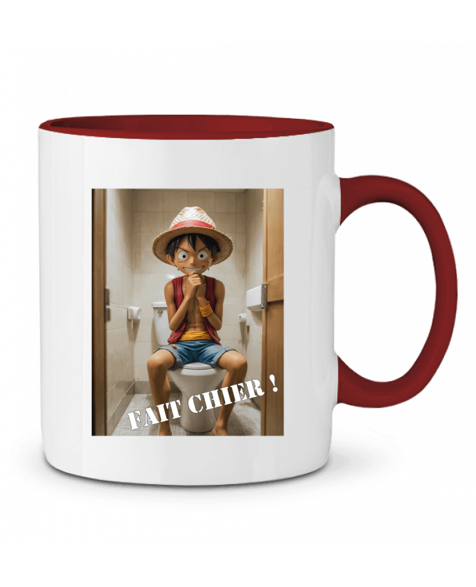 Mug bicolore Luffy de One Piece TiA