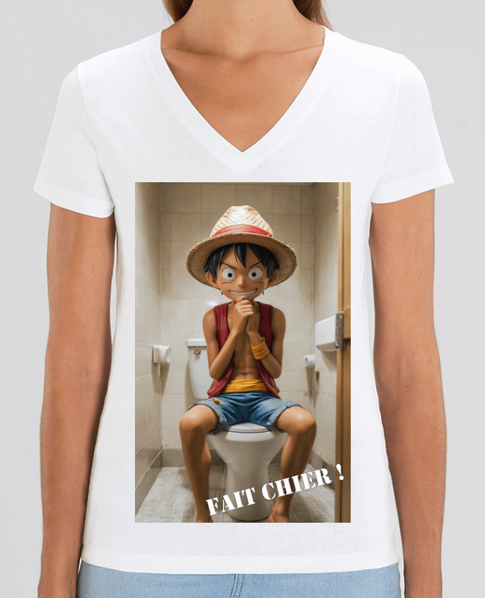 Tee-shirt femme Luffy de One Piece Par  TiA