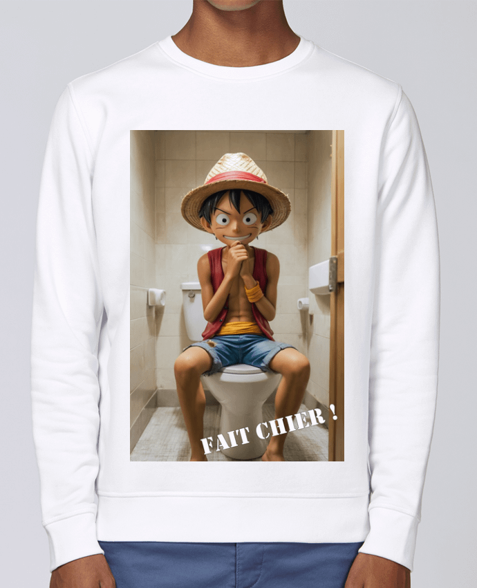 Sweatshirt Luffy de One Piece par TiA