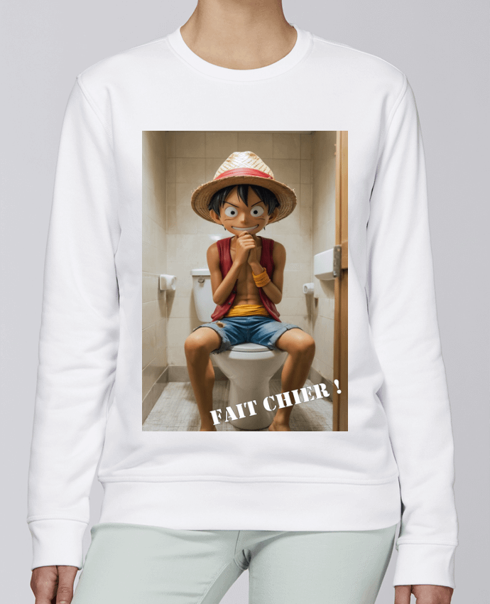 Sweatshirt Luffy de One Piece par TiA