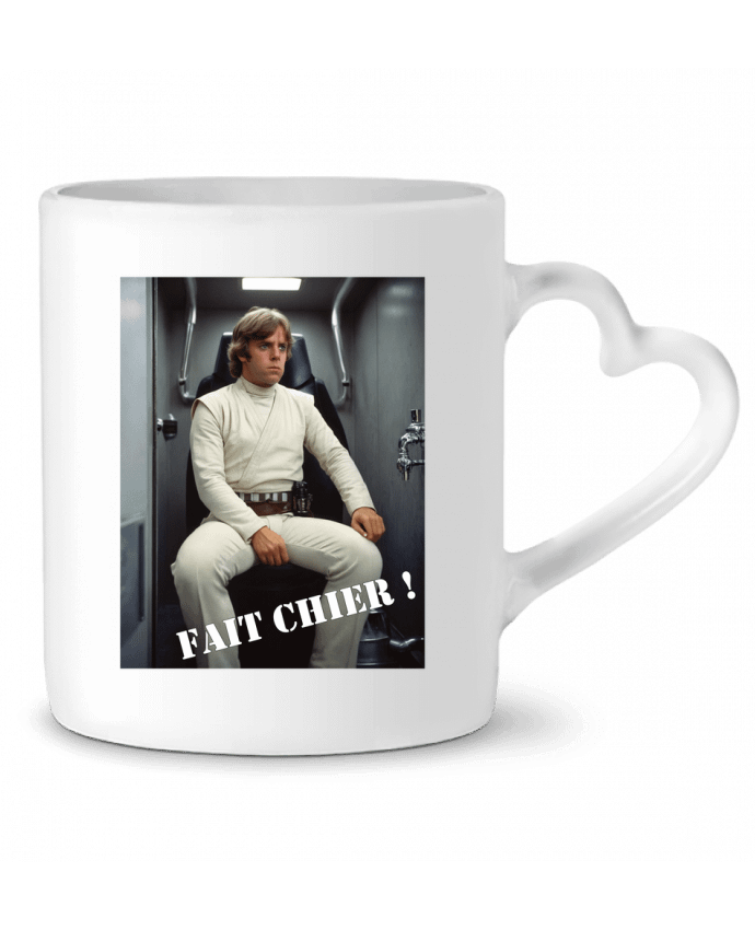 Mug coeur Luke Skywalker par TiA