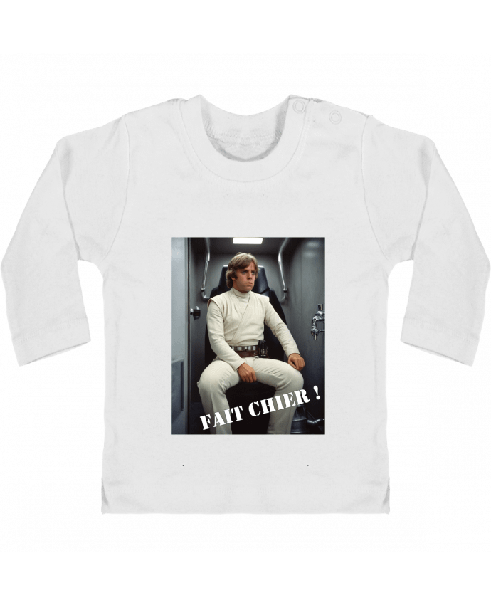 T-shirt bébé Luke Skywalker manches longues du designer TiA