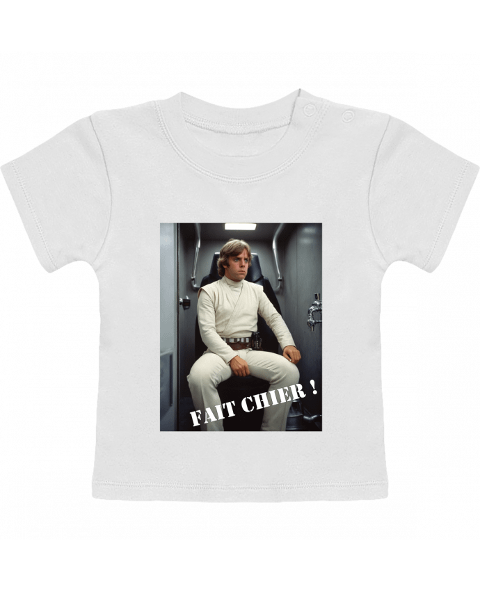 T-shirt bébé Luke Skywalker manches courtes du designer TiA