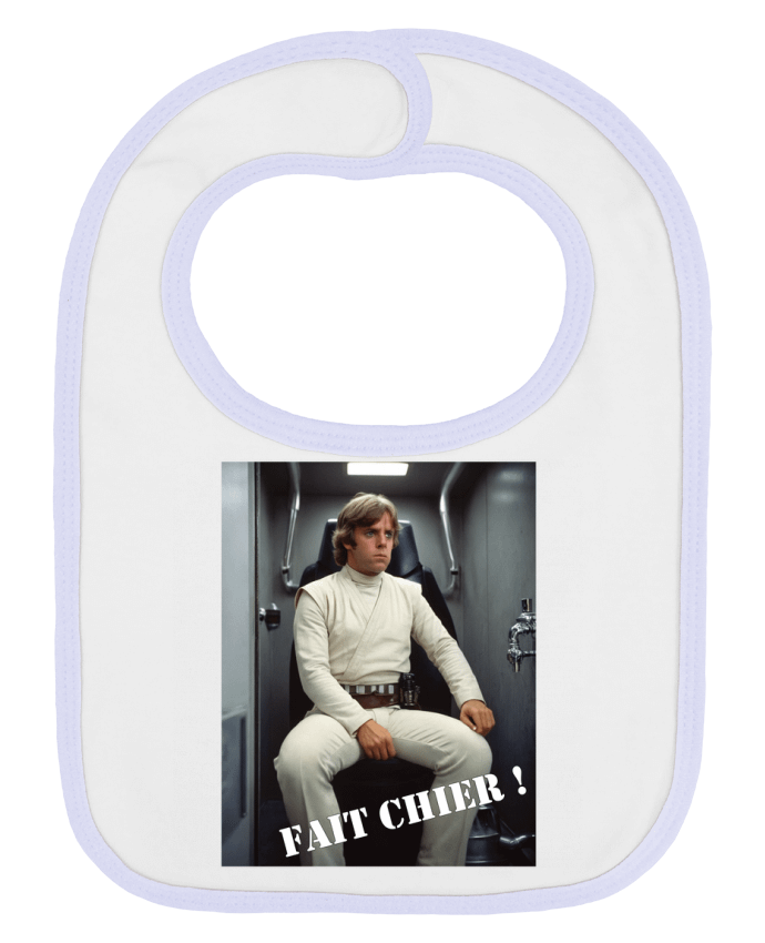 Bavoir bébé uni Luke Skywalker par TiA