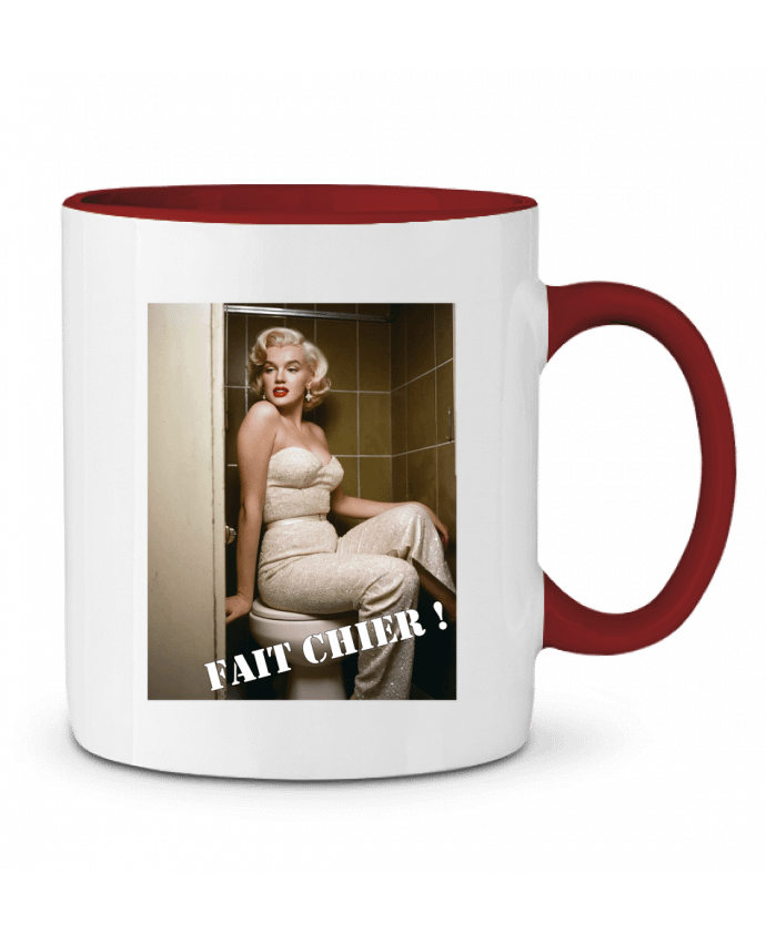 Mug bicolore Marylin Monroe TiA