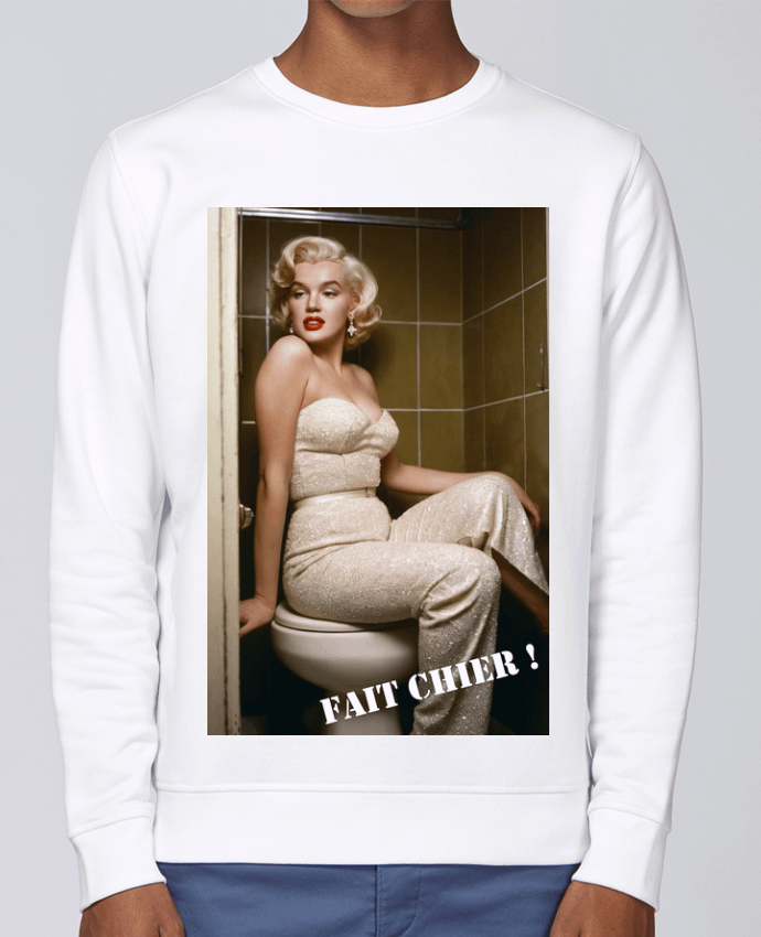 Sweatshirt Marylin Monroe par TiA